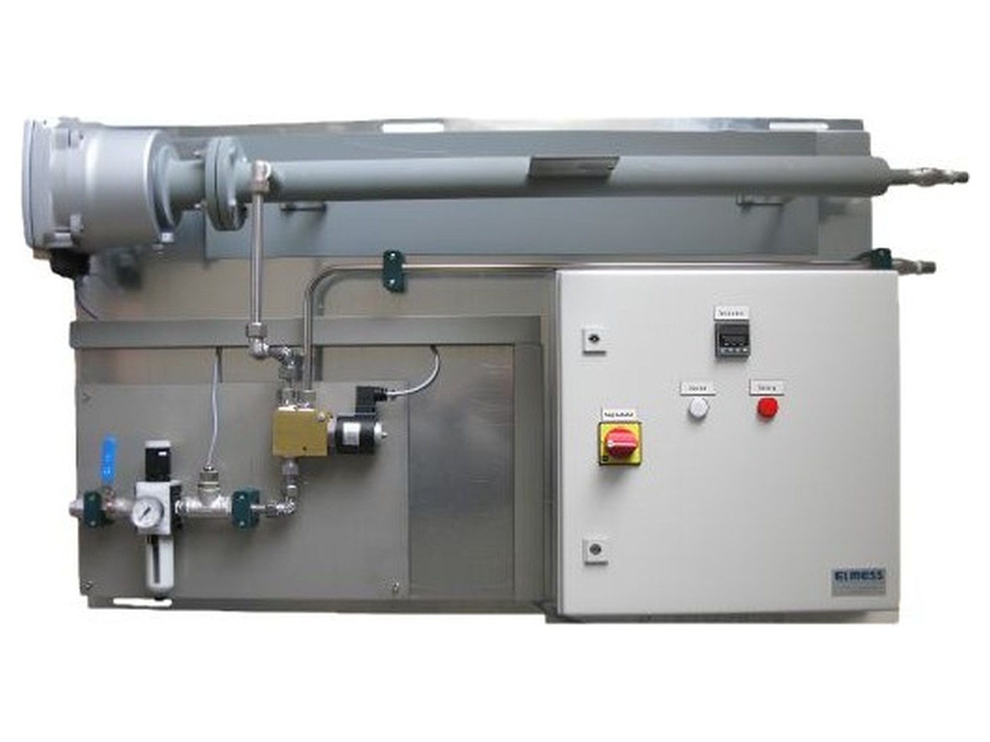 Pannello di alimentazione gas di barriera completo